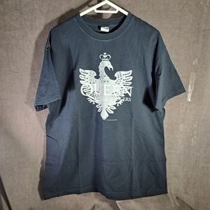 Queen + Paul Rodgers North American Tour 2006 Navy Graphic Band Tee VG- XL